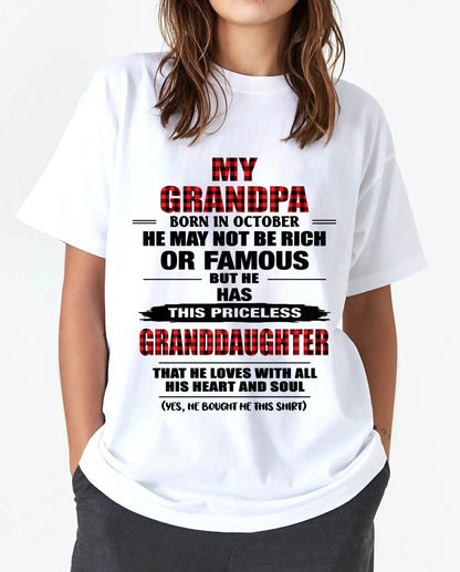 OCTOBER GRANDPA’S PRICELESS TREASURE - FROM GRANDPA - TLEE10 (SKU2604-337-10)