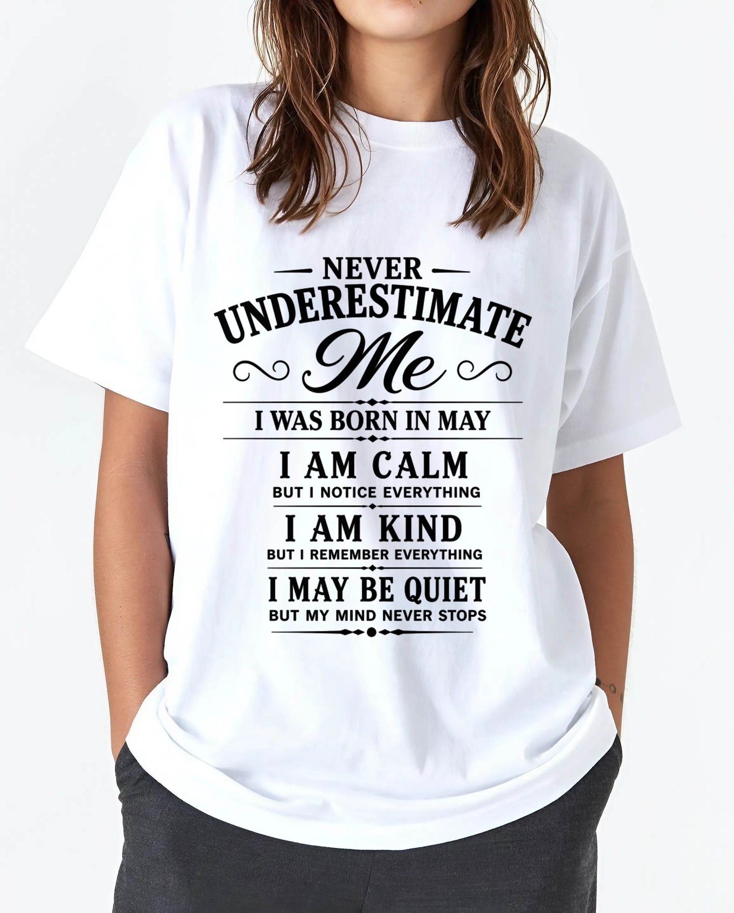 MAY GIRL : CALM, KIND, UNFORGETTABLE - FOR WOMEN - TLEE05 (SKU2606-139-05)