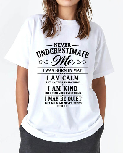 MAY GIRL : CALM, KIND, UNFORGETTABLE - FOR WOMEN - TLEE05 (SKU2606-139-05)