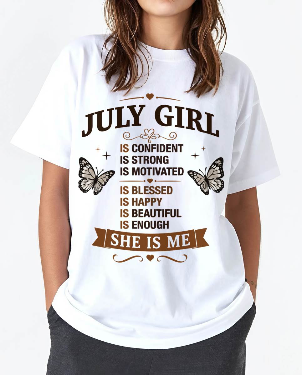 JULY GIRL – FAITH, STRENGTH & BEAUTY - FOR WOMEN - TLEE07 (SKU2605-378-07)
