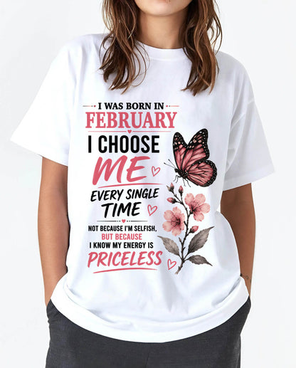 FEBRUARY QUEEN – I CHOOSE ME EVERY SINGLE TIME - FOR WOMEN - TLEE02 (SKU2606-02-02)