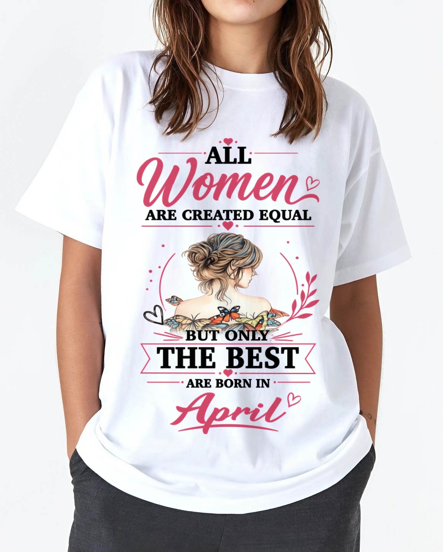 APRIL GIRLS ARE SIMPLY THE BEST - FOR WOMEN - TLEE04 (SKU2604-316-04)