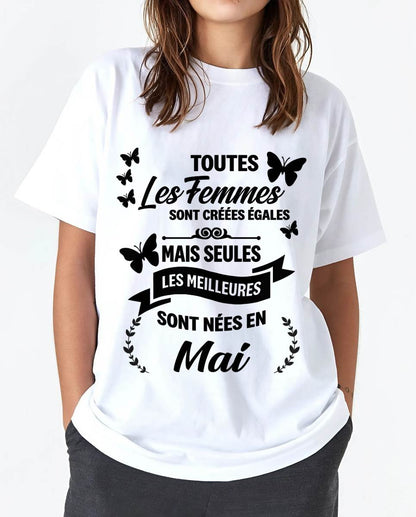 LES MEILLEURES NÉES EN MAI - POUR LES FEMMES - TLEE05 (SKU2603-352-05)