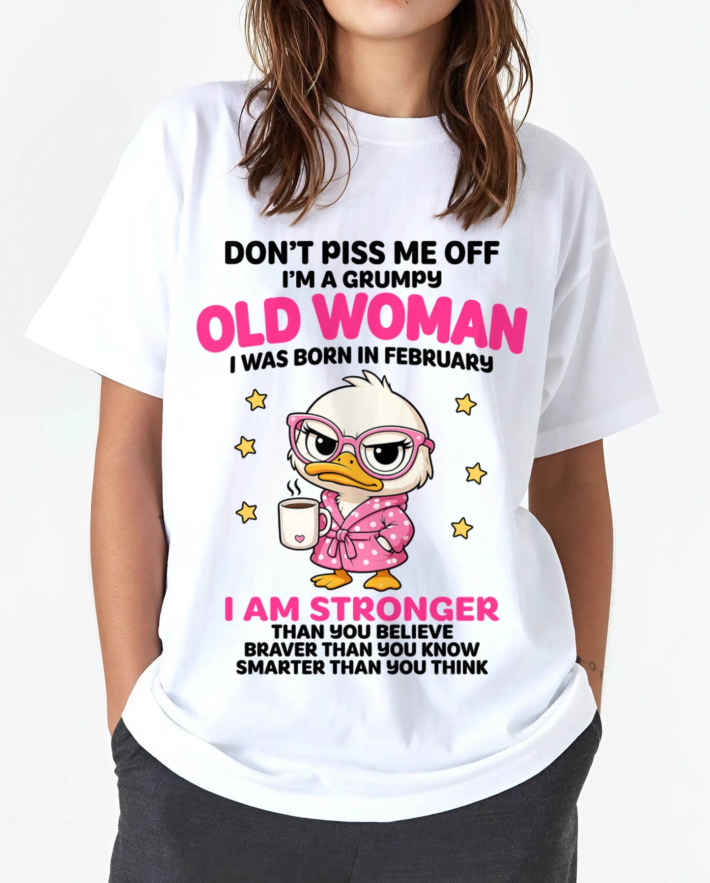 FEBRUARY QUEEN WITH A GRUMPY ATTITUDE - FOR WOMEN - TLEE02 (SKU2604-220-02)