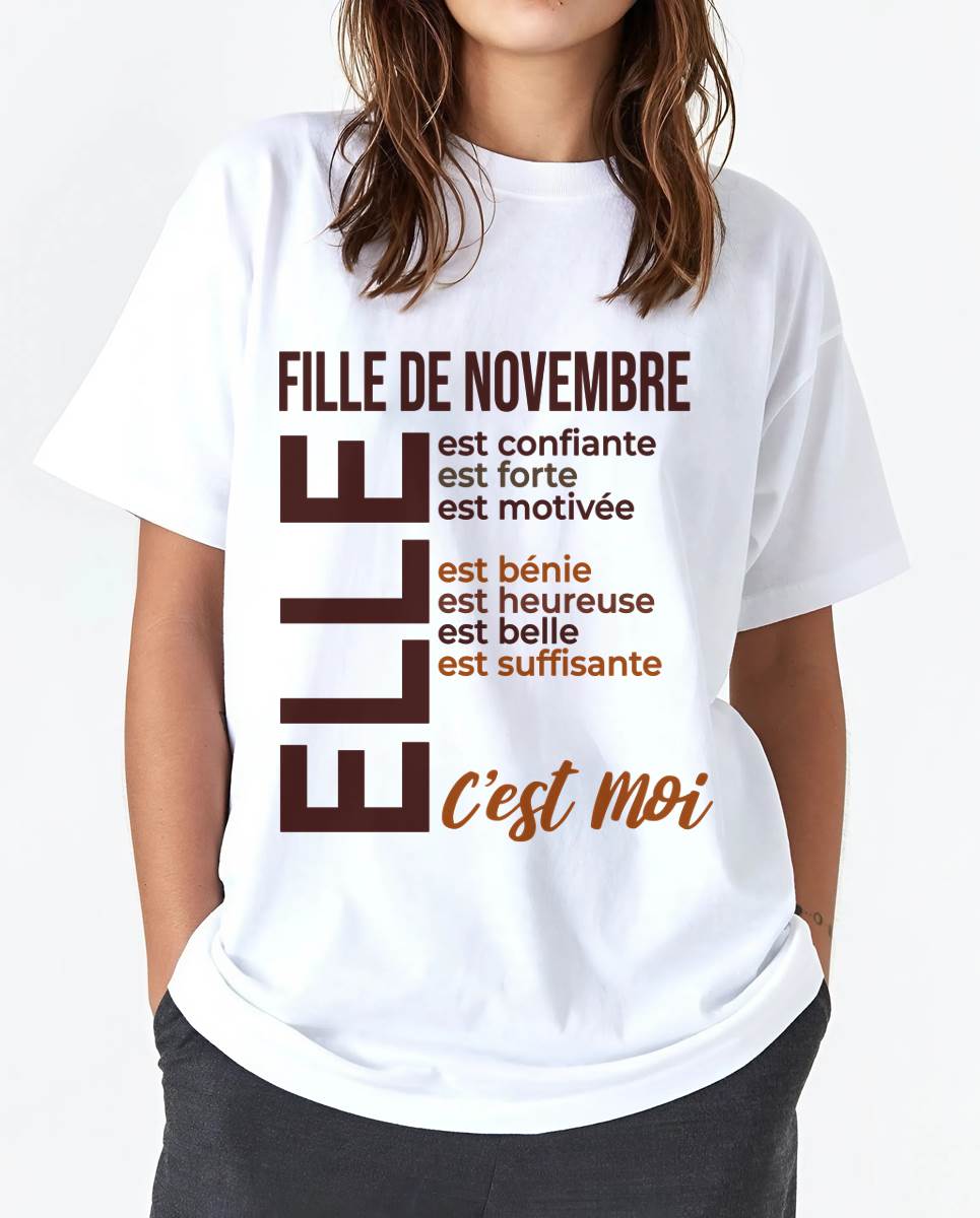 JE SUIS UNE FILLE DE NOVEMBRE - fma TLEE11 (SKU2605-192-11)