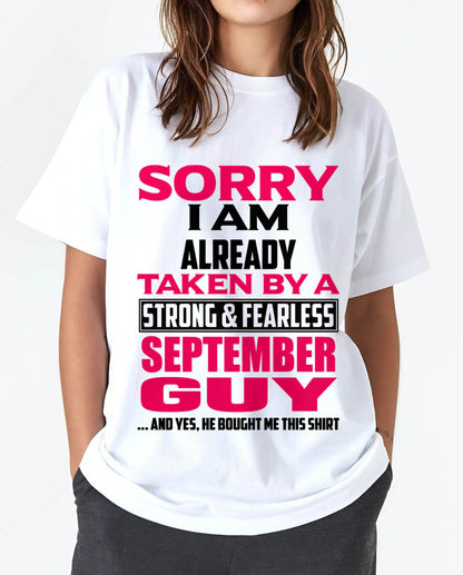 MY SEPTEMBER GUY BOUGHT ME THIS SHIRT - FROM HUSBAND - TLEE09 (SKU2605-65-09)