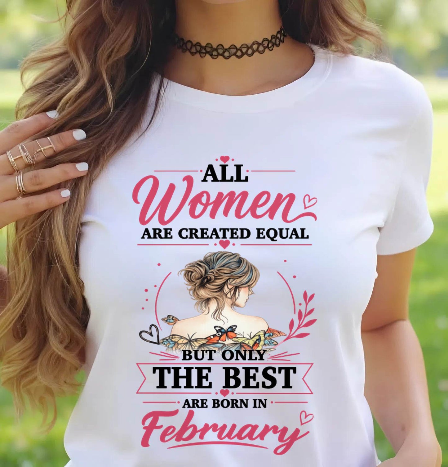 FEBRUARY GIRLS ARE SIMPLY THE BEST - FOR WOMEN - TLEE02 (SKU2604-316-02)