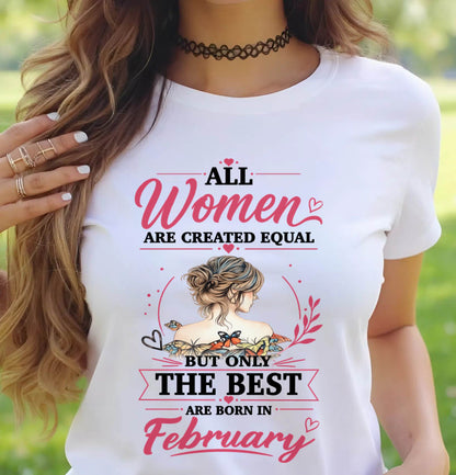 FEBRUARY GIRLS ARE SIMPLY THE BEST - FOR WOMEN - TLEE02 (SKU2604-316-02)
