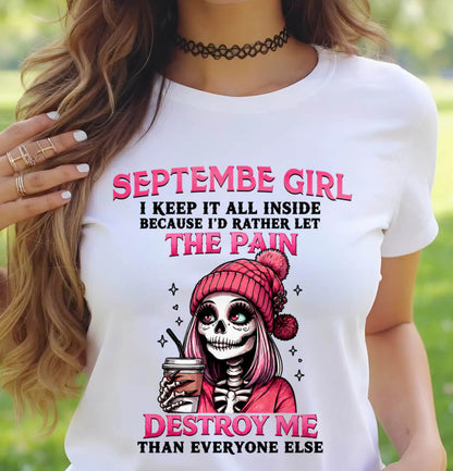 SEPTEMBER GIRL : KEEPING IT ALL INSIDE - FOR WOMEN - TLEE09 (SKU2606-106-09)