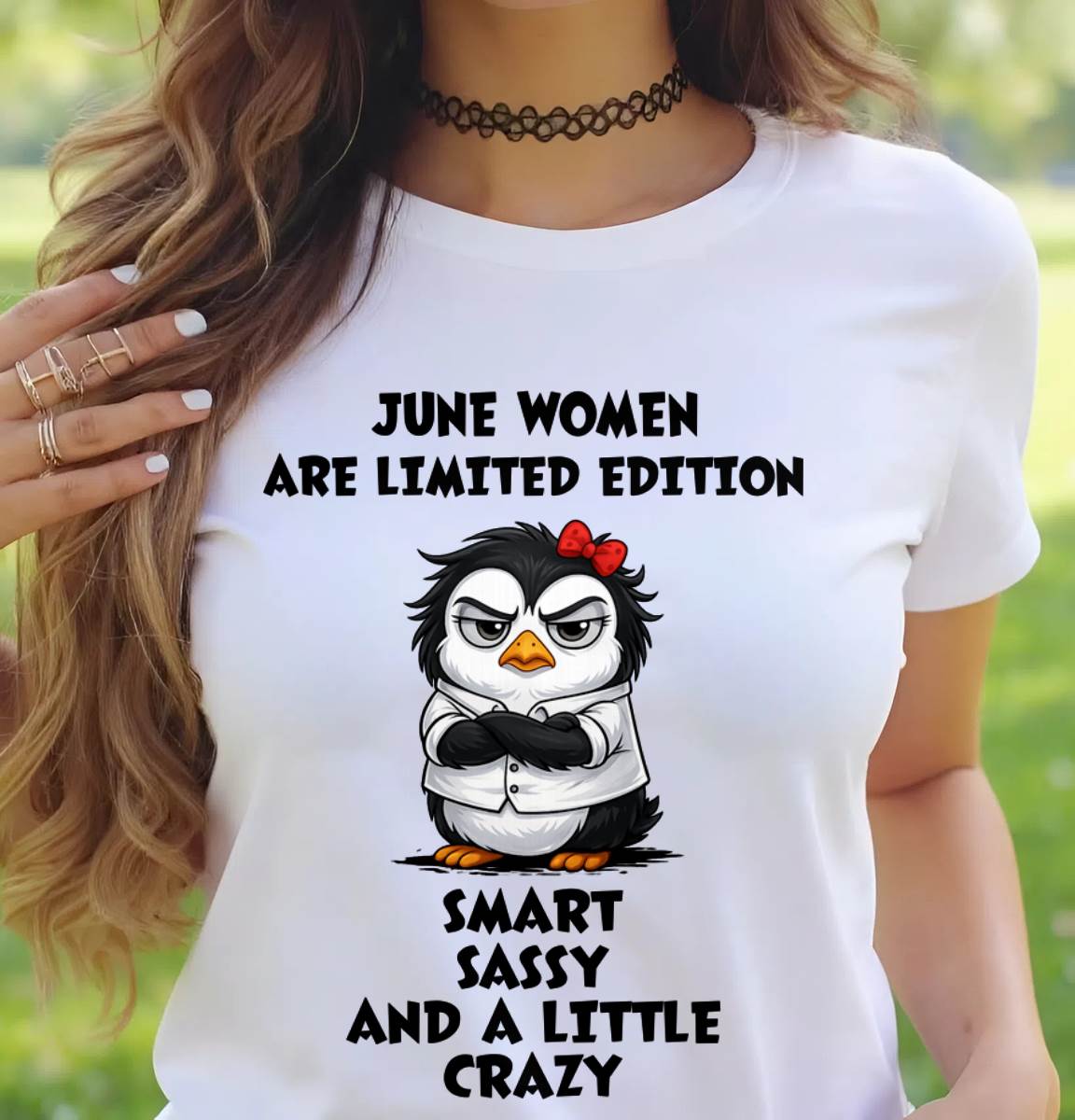 JUNE WOMEN – PRETTY WITH A SIDE OF CRAZY - FOR WOMEN - TLEE06 (SKU2605-400-06)