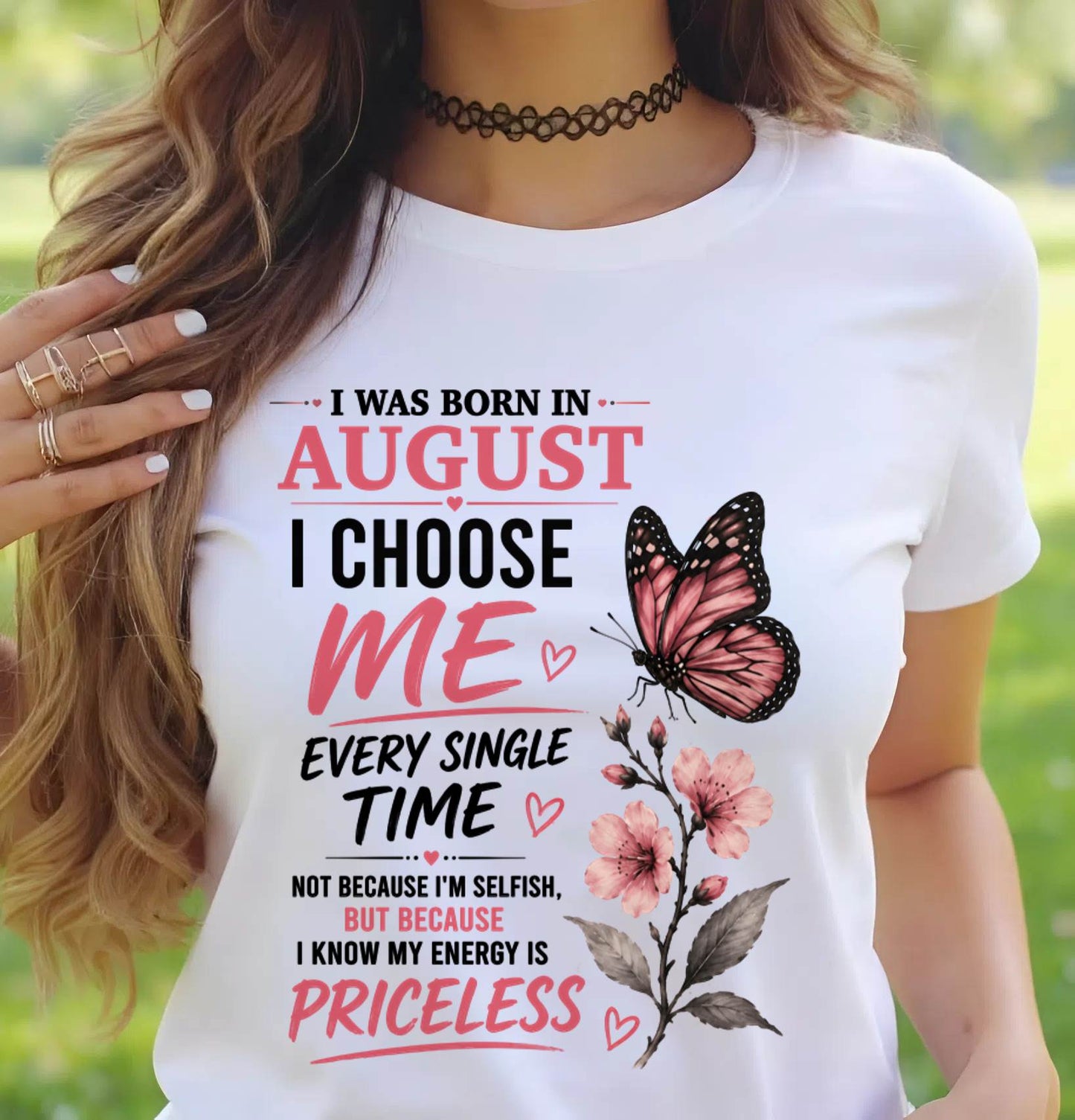 AUGUST QUEEN – I CHOOSE ME EVERY SINGLE TIME - FOR WOMEN - TLEE08 (SKU2606-02-08)