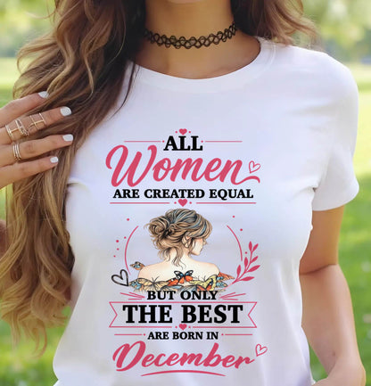 DECEMBER GIRLS ARE SIMPLY THE BEST - FOR WOMEN - TLEE12 (SKU2604-316-12)