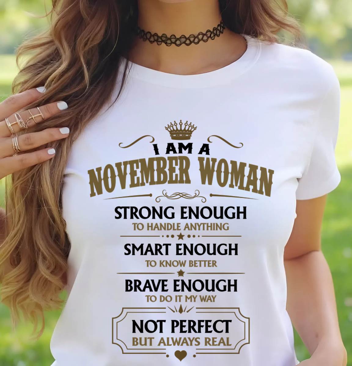 NOVEMBER WOMAN – BOLD STRONG REAL - FOR WOMEN - TLEE11 (SKU2605-90-11)