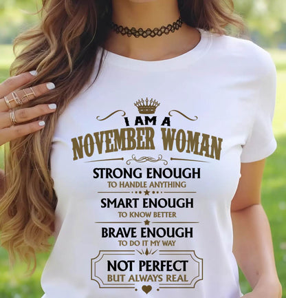 NOVEMBER WOMAN – BOLD STRONG REAL - FOR WOMEN - TLEE11 (SKU2605-90-11)
