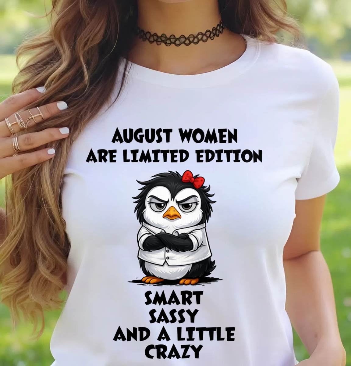 AUGUST WOMEN – PRETTY WITH A SIDE OF CRAZY - FOR WOMEN - TLEE08 (SKU2605-400-08)
