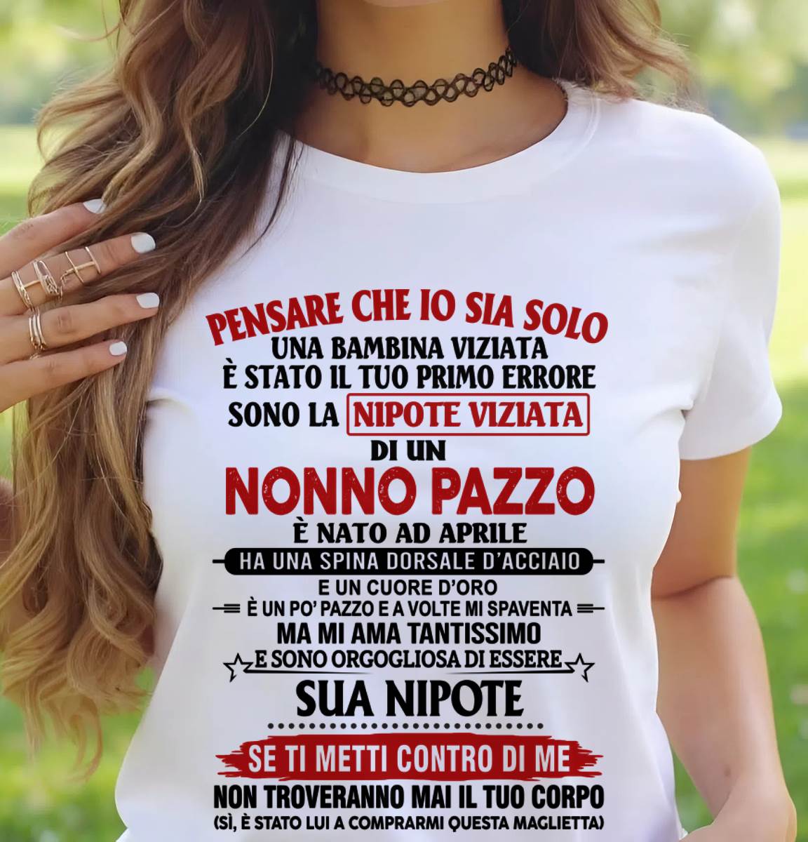 NONNO PAZZO NATO A APRILE - DAL NONNO - TLEE04 (SKU2605-333-04)