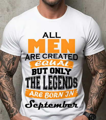 SEPTEMBER BORN – ONLY LEGENDS ARE CREATED - FOR MAN - TLEE09 (SKU2606-281-09)