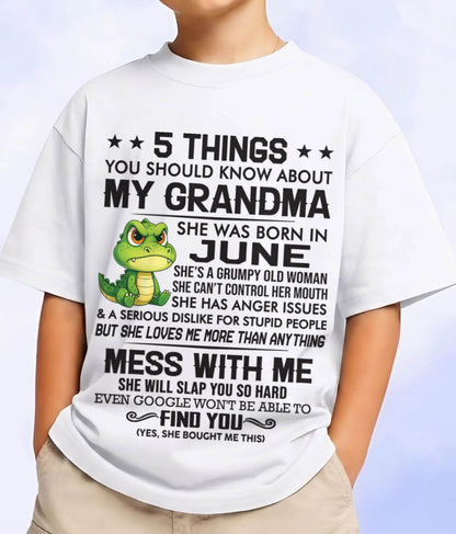 JUNE GRANDMAS ARE DIFFERENT - FROM GRANDMA - TLEE06 (SKU10-06-06)