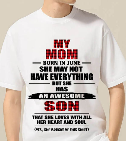 JUNE - A MOTHER'S LOVE, A SON'S PRIDE - FROM MOM - TLEE06 (SKU2606-149-06)