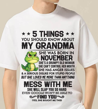 NOVEMBER GRANDMAS ARE DIFFERENT - FROM GRANDMA - TLEE11 (SKU10-06-11)