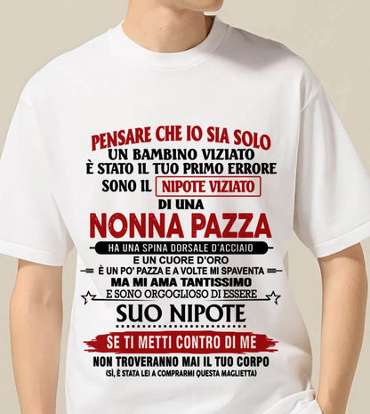 NONNA PAZZA – NIPOTE VIZIATO - DALLA NONNA - TLEE00 (SKU2605-334-00)