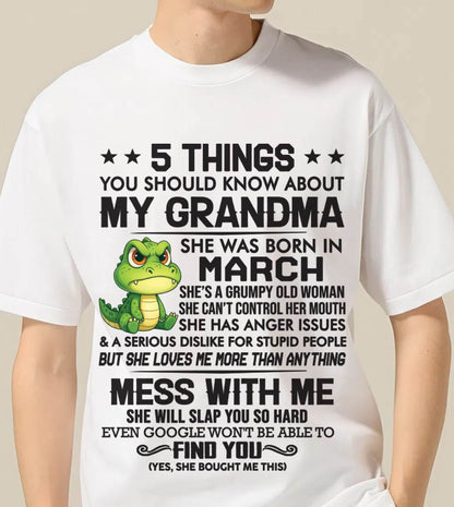 MARCH GRANDMAS ARE DIFFERENT - FROM GRANDMA - TLEE03 (SKU10-06-03)