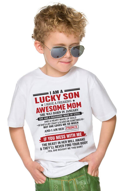 JANUARY - LUCKY SON OF A STRONG AND PROTECTIVE MOM - FROM MOM - TLEE01 (SKU2602-97-01)