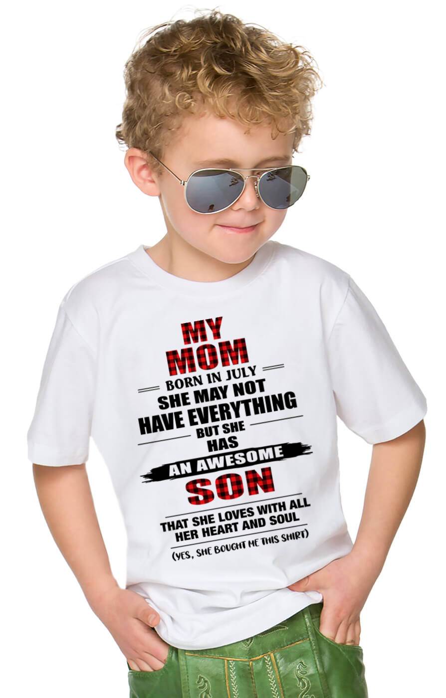 JULY - A MOTHER'S LOVE, A SON'S PRIDE - FROM MOM - TLEE07 (SKU2606-149-07)