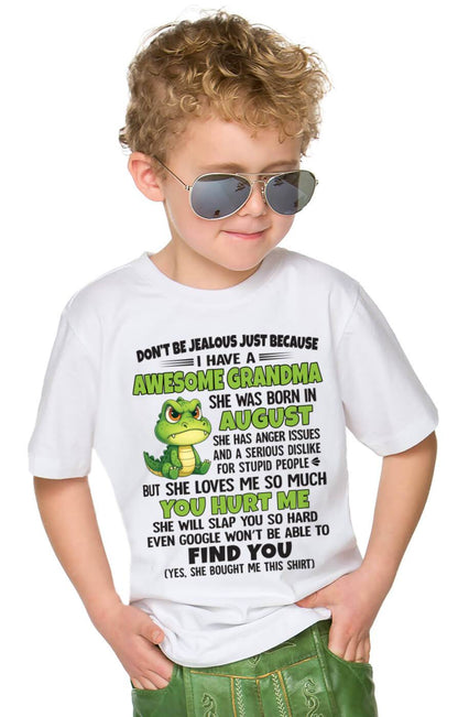 AUGUST - DON'T BE JEALOUS JUST BECAUSE I HAVE A AWESOME GRANDMA - FROM GRANDMA - TLEE08 (SKU09-116-08)