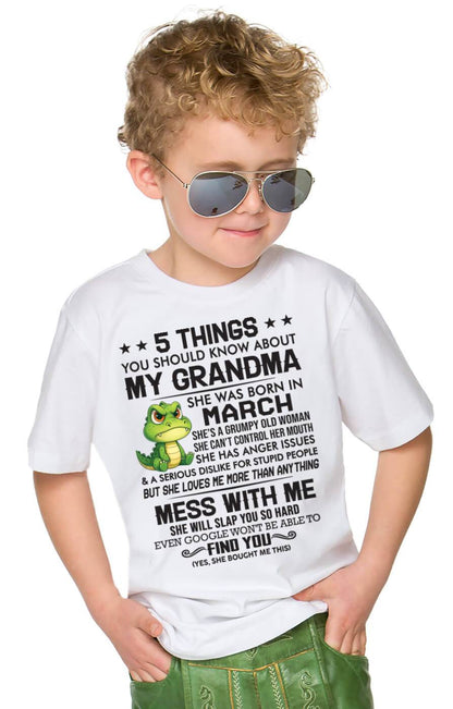MARCH GRANDMAS ARE DIFFERENT - FROM GRANDMA - TLEE03 (SKU10-06-03)