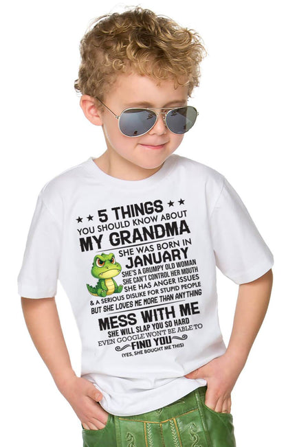 JANUARY GRANDMAS ARE DIFFERENT - FROM GRANDMA - TLEE01 (SKU10-06-01)