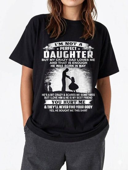 DAD BORN IN MAY AND DAUGHTER BEST FRIENDS - FROM DAD - TLEE05 (SKU2605-166-05)