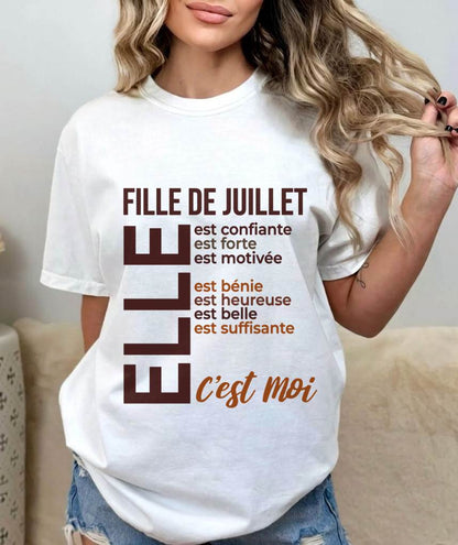 JE SUIS UNE FILLE DE JUILLET - fma TLEE07 (SKU2605-192-07)