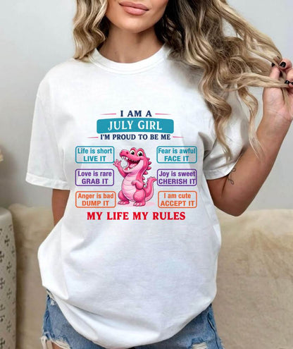 JULY GIRL – MY LIFE MY RULES - FOR WOMEN - TLEE07 (SKU2604-245-07)