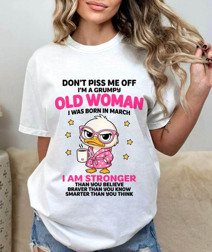 MARCH QUEEN WITH A GRUMPY ATTITUDE - FOR WOMEN - TLEE03 (SKU2604-220-03)