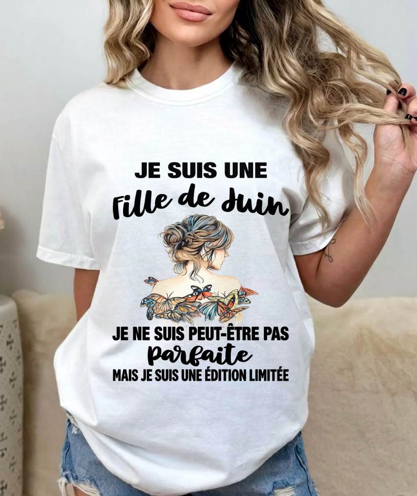 JE SUIS UNE FILLE DE JUIN - fma TLEE06 (SKU2605-194-06)