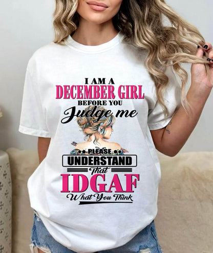 DECEMBER GIRL ENERGY – NOT HERE TO PLEASE - FOR WOMEN - TLEE12 (SKU2604-267-12)