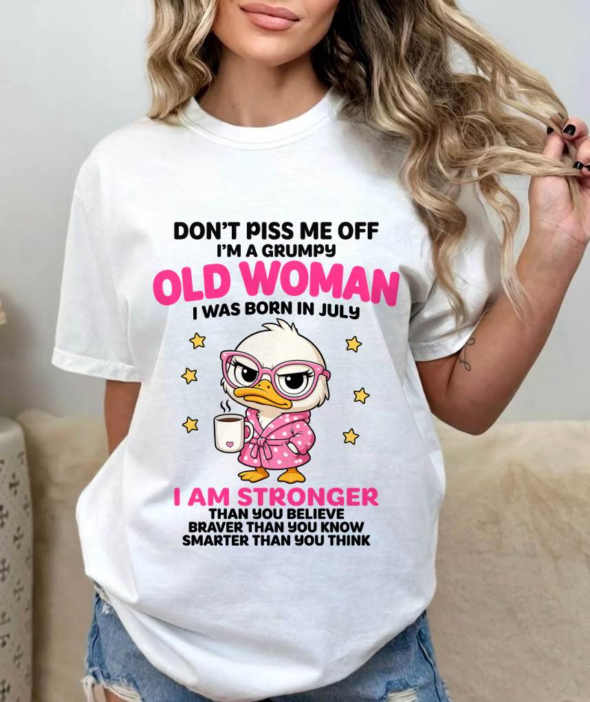 JULY QUEEN WITH A GRUMPY ATTITUDE - FOR WOMEN - TLEE07 (SKU2604-220-07)