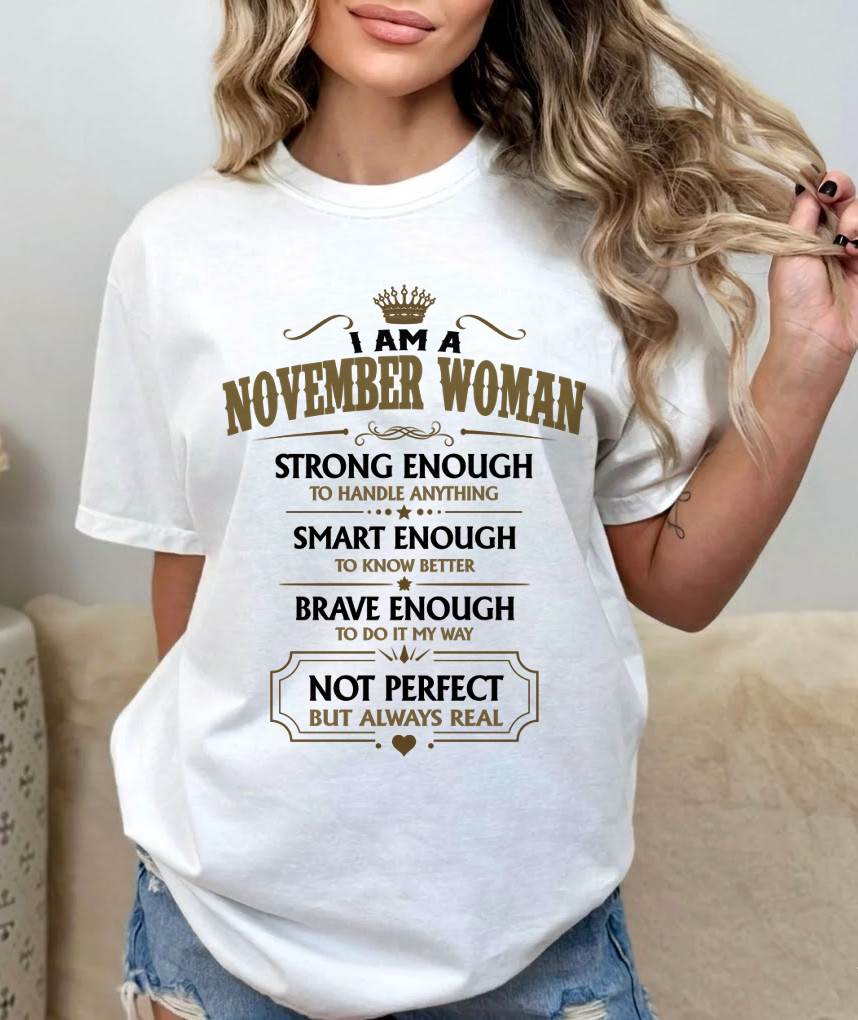 NOVEMBER WOMAN – BOLD STRONG REAL - FOR WOMEN - TLEE11 (SKU2605-90-11)