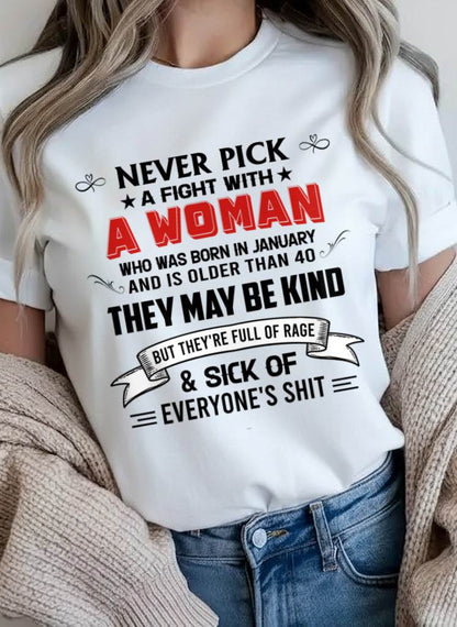 JANUARY - I LOOK CALM, BUT I’M DONE EXPLAINING MYSELF - FOR WOMEN - TLEE01 (SKU26T-01304-01)