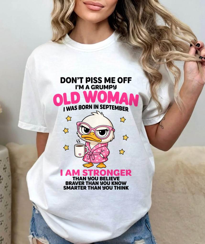 SEPTEMBER QUEEN WITH A GRUMPY ATTITUDE - FOR WOMEN - TLEE09 (SKU2604-220-09)