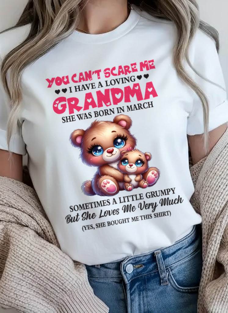 MARCH - YOU CAN’T SCARE ME I HAVE A LOVING GRANDMA - FROM GRANDMA - TLEE03 (SKU2602-129-03)
