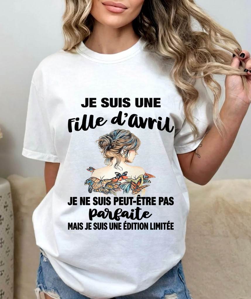 JE SUIS UNE FILLE D’AVRIL - fma TLEE04 (SKU2605-194-04)