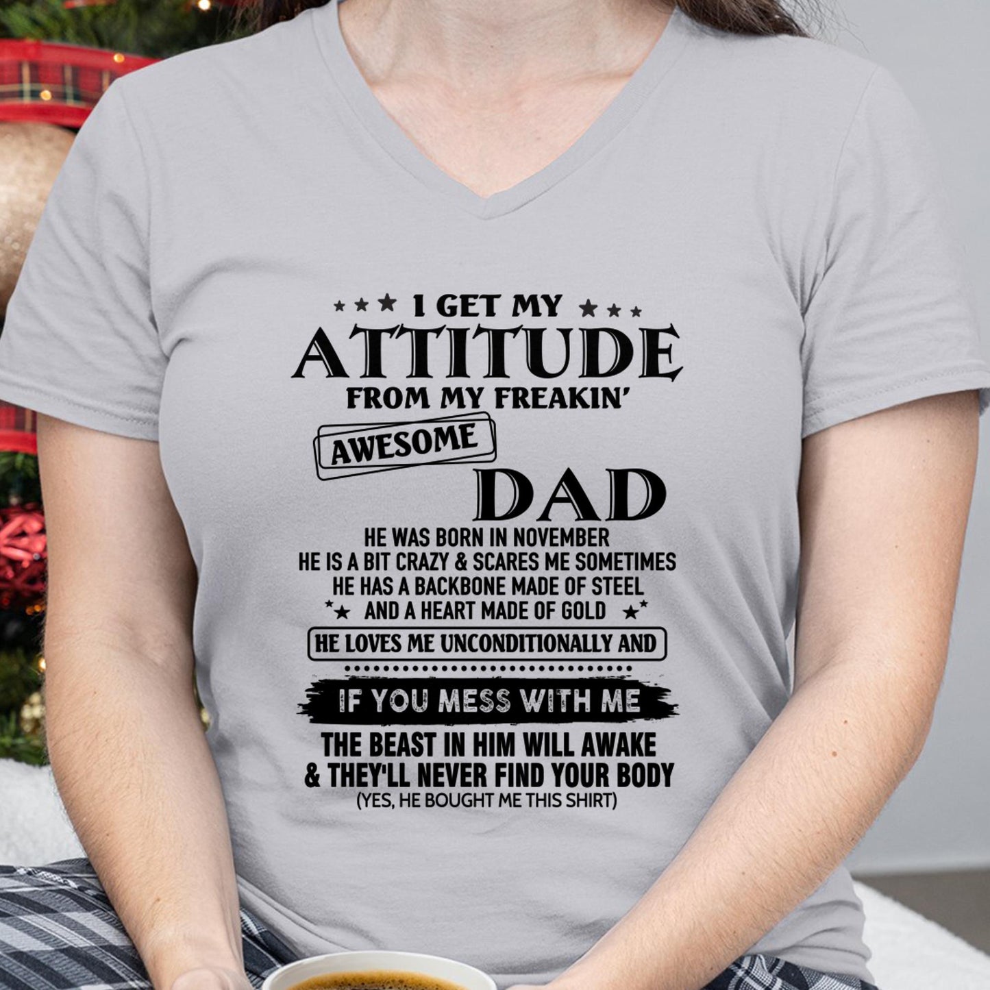 November - Gift For Son and Daughter From Dad - TLEE11 - (SKU-TDADC-11)