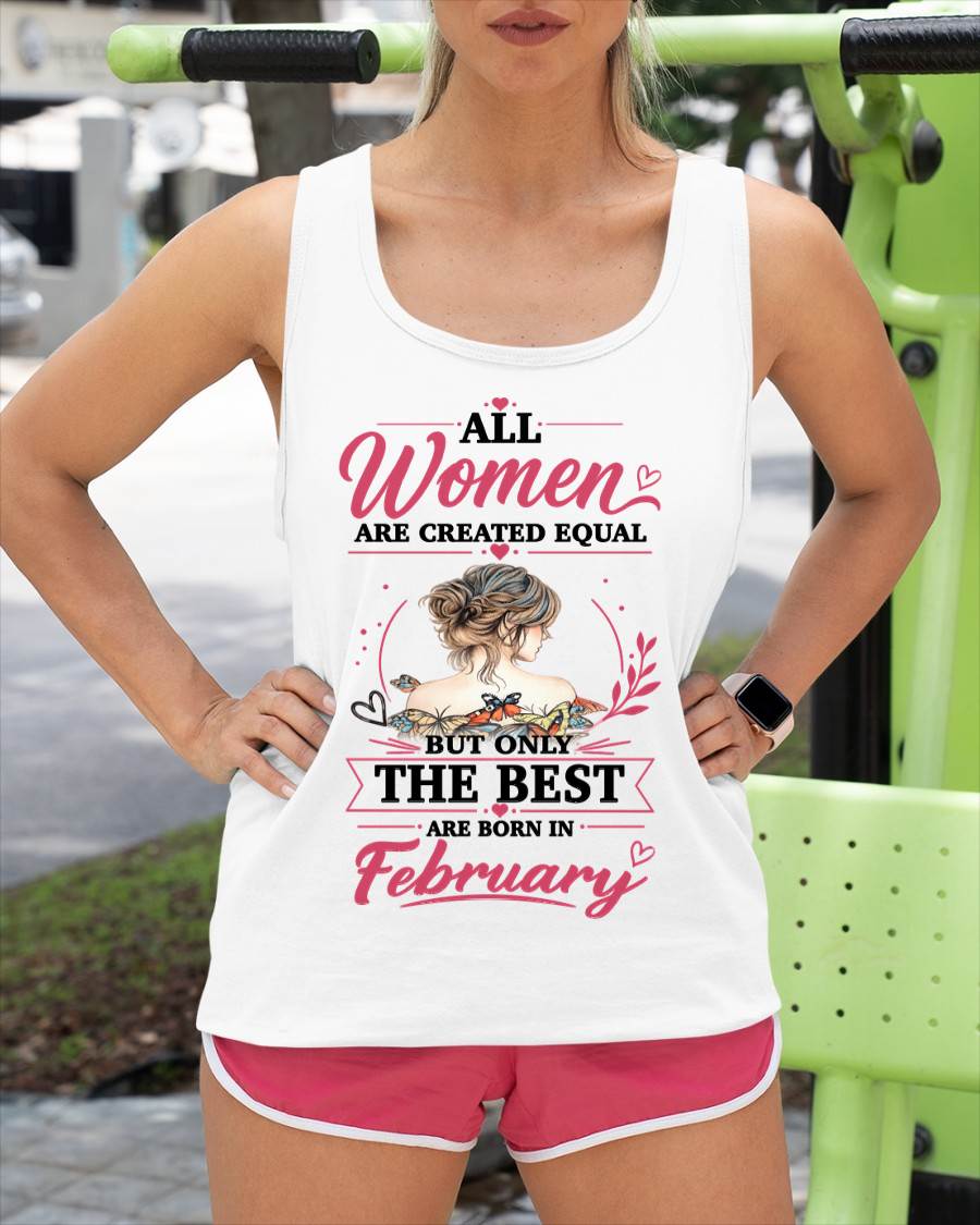 FEBRUARY GIRLS ARE SIMPLY THE BEST - FOR WOMEN - TLEE02 (SKU2604-316-02)