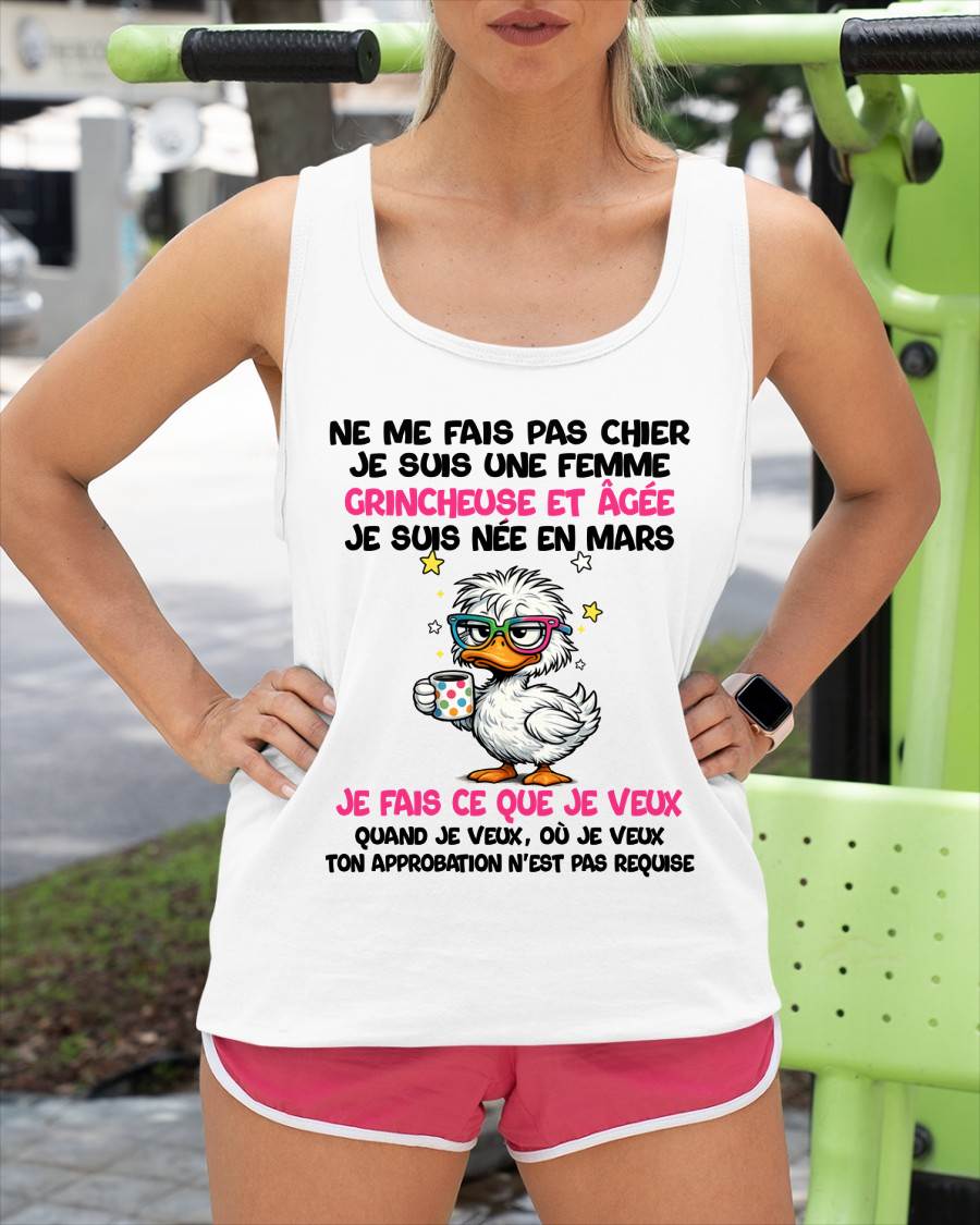 JE SUIS UNE FILLE DE MARS - POUR FEMME - TLEE03 (SKU2604-117-03)