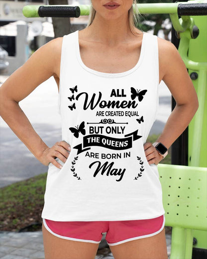 MAY GIRLS ARE TRUE QUEENS - FOR WOMEN - TLEE05 (SKU2605-58-05)