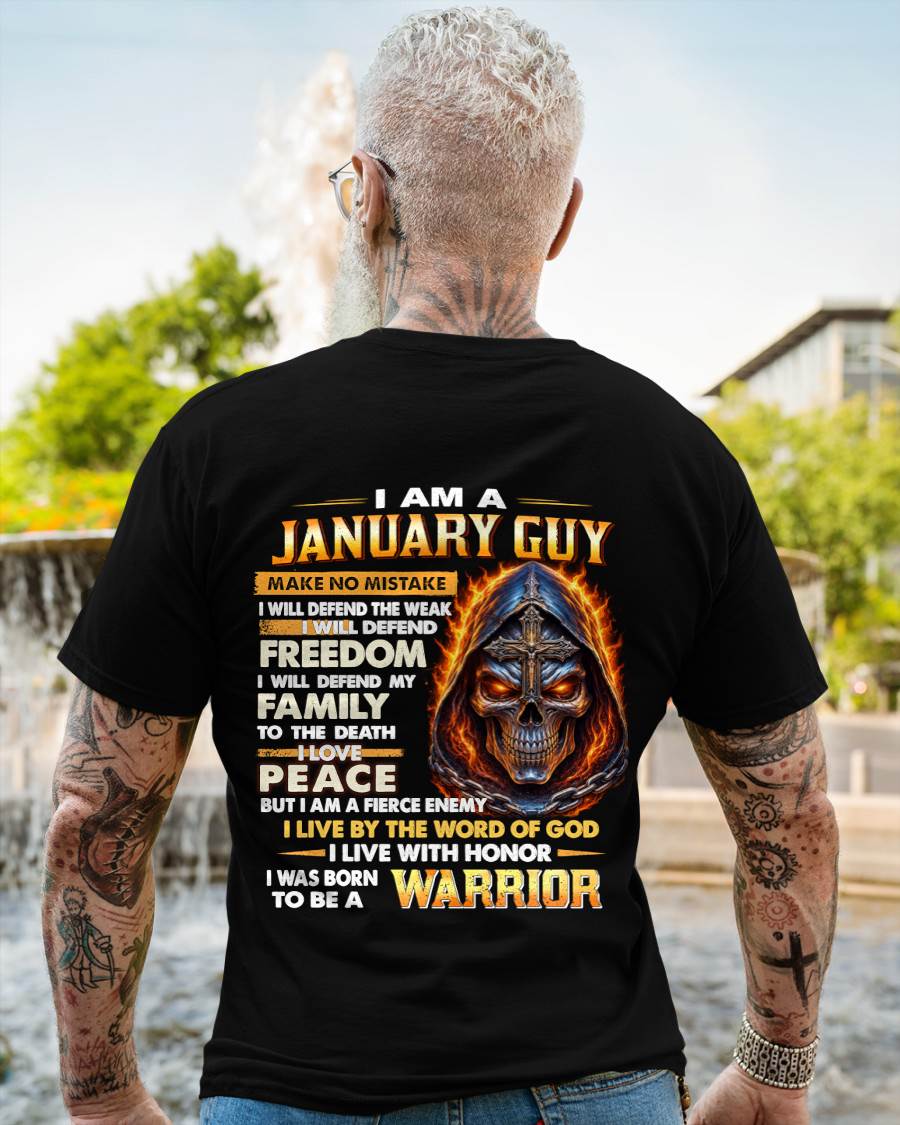 JANUARY – DEFENDER OF FAMILY AND FREEDOM - FOR MAN - TLEE01 (SKU2605-46-01)