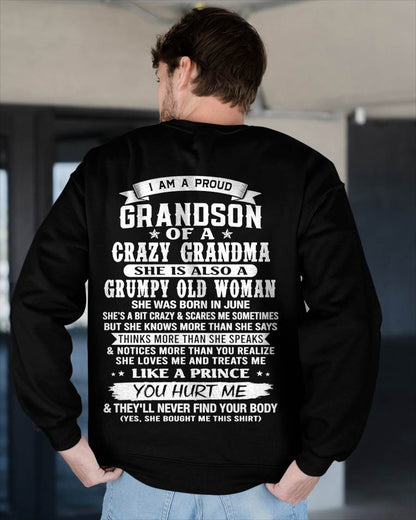 JUNE - GRANDSON OF A CRAZY GRANDMA - FROM GRANDMA - TLEE06 (SKU2606-274-06)