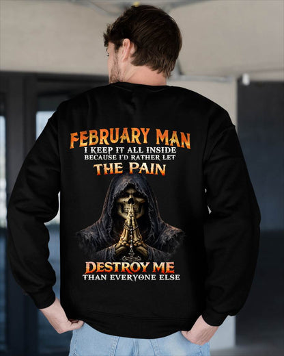 FEBRUARY MAN THE PAIN DESTROYS ME - FOR MAN - TLEE02 (SKU2606-116-02)